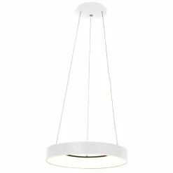 Suspension Steinhauer Ringlede Blanc, 1 lumière