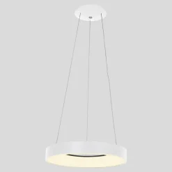 Suspension Steinhauer Ringlede Blanc, 1 lumière