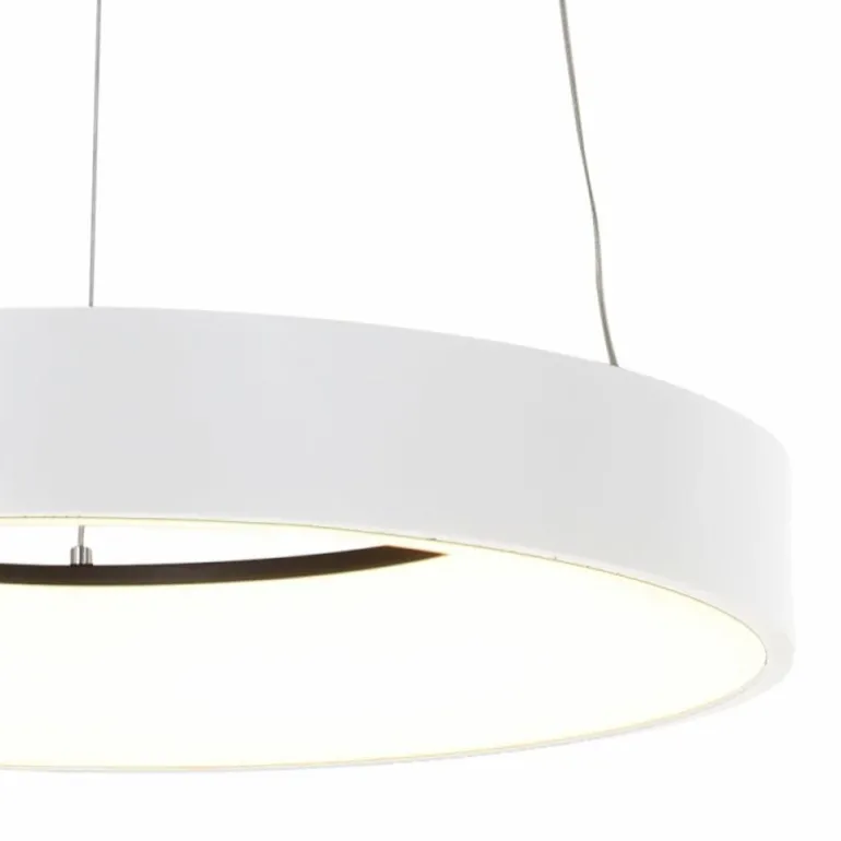 Suspension Steinhauer Ringlede Blanc, 1 lumière