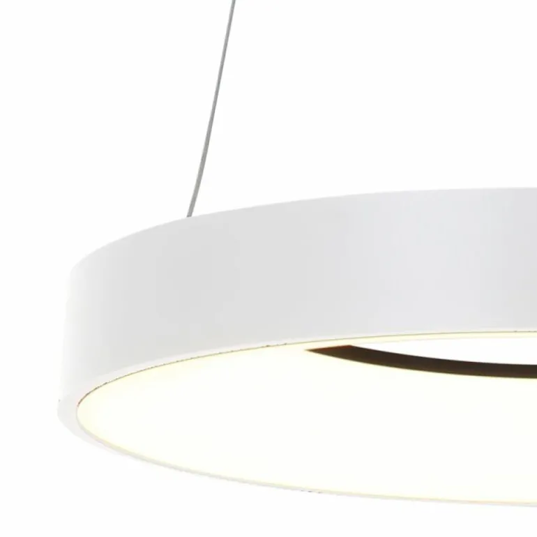 Suspension Steinhauer Ringlede Blanc, 1 lumière