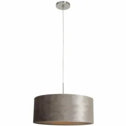 Suspension Steinhauer Sparkled Light Acier brossé, 1 lumière