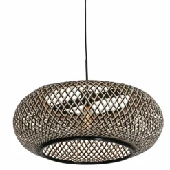 Suspension Steinhauer Sparkled Light Noir, 1 lumière