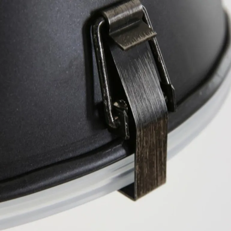 Suspension Steinhauer Storm Noir, 3 lumières