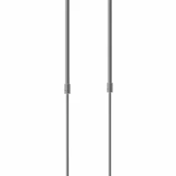 Suspension Steinhauer Tallerken LED Acier inoxydable, Blanc, 4 lumières