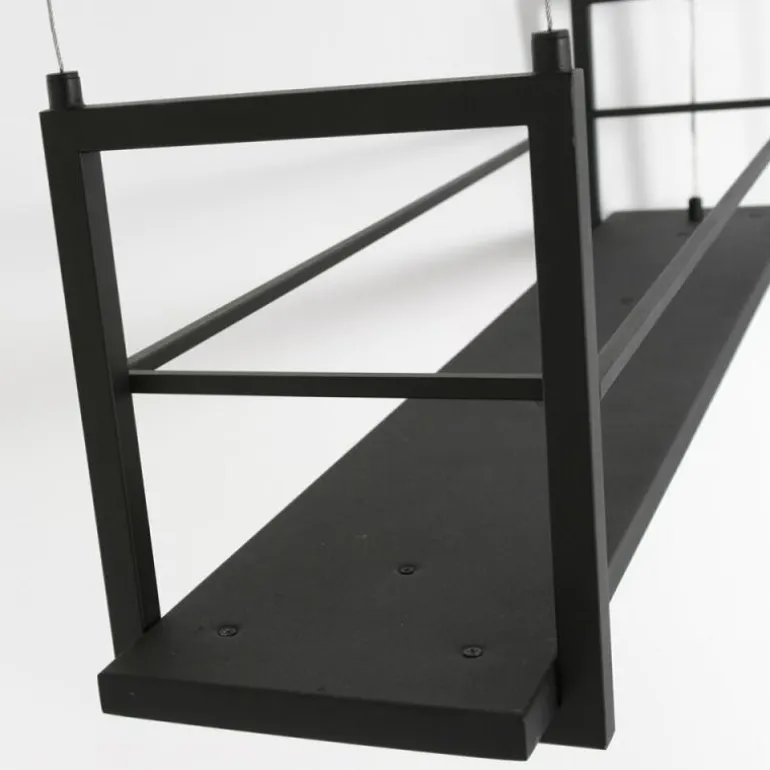 Suspension Steinhauer Tør LED Noir, 6 lumières