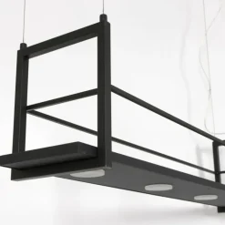 Suspension Steinhauer Tør LED Noir, 6 lumières