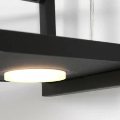 Suspension Steinhauer Tør LED Noir, 6 lumières