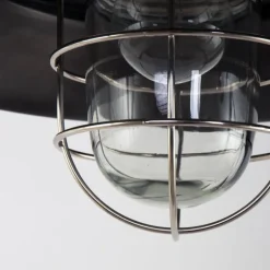 Suspension Steinhauer Tuk Acier inoxydable, 1 lumière