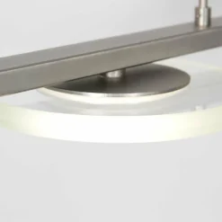 Suspension Steinhauer Turound LED Argenté, 4 lumières