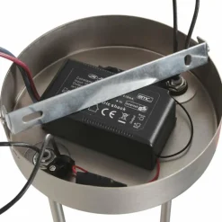 Suspension Steinhauer Turound LED Argenté, 4 lumières