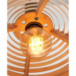 Suspension Steinhauer Veneer Noir, 1 lumière