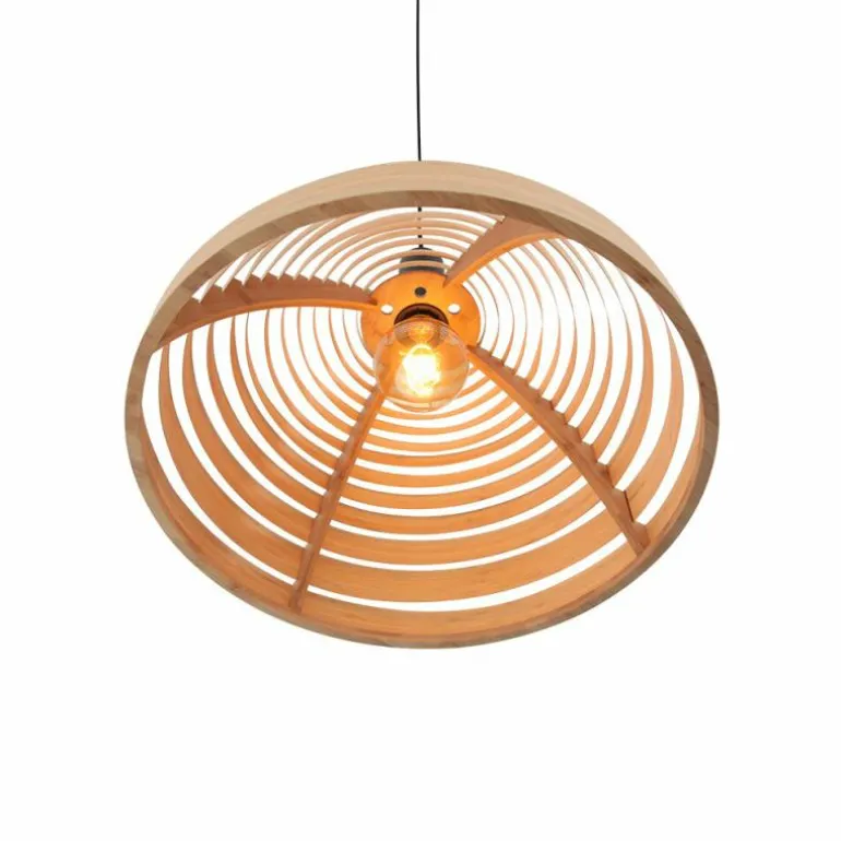 Suspension Steinhauer Veneer Noir, 1 lumière