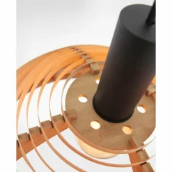 Suspension Steinhauer Veneer Noir, 1 lumière