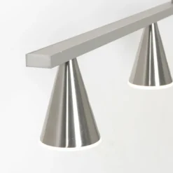 Suspension Steinhauer Vortex Noir, 5 lumières