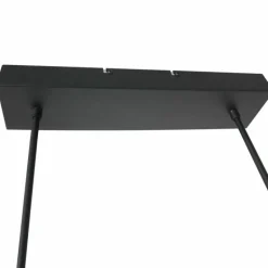 Suspension Steinhauer Vortex Noir, 5 lumières