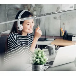 Suspension Steinhauer Zelena LED Acier inoxydable, 1 lumière