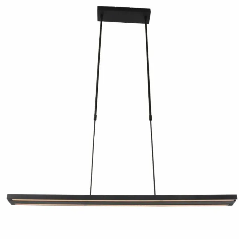 Suspension Steinhauer Zelena LED Noir, 1 lumière