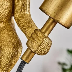 Suspension Suardi Or, Noir, 1 lumière