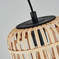 Suspension Sukhothai Noir, 3 lumières