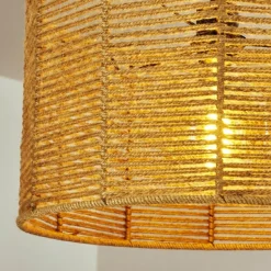 Suspension Sulzano Brun, Noir, 1 lumière