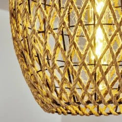 Suspension Sulzano Brun, Noir, 1 lumière