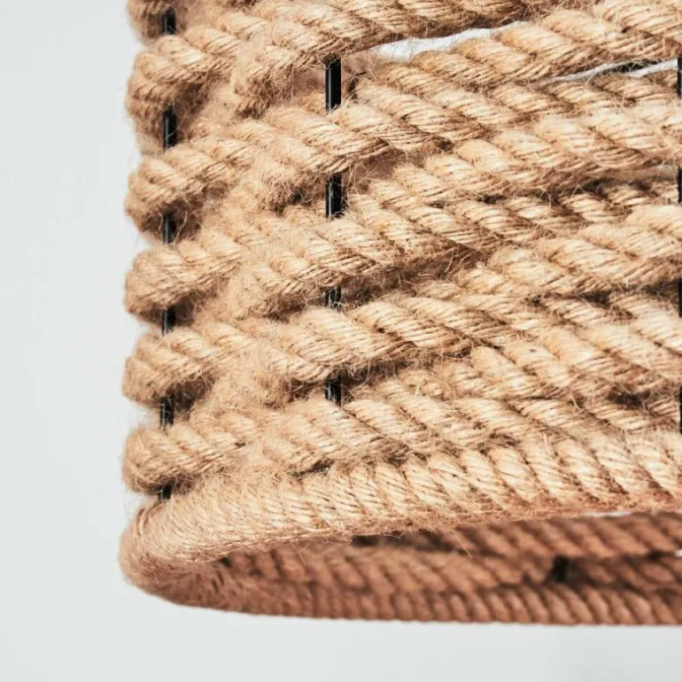 Suspension Sulzano Brun, Noir, 1 lumière