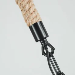 Suspension Sulzano Brun, Noir, 1 lumière