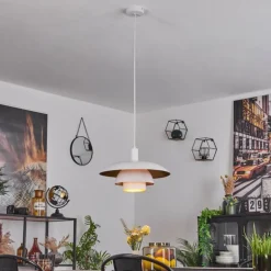 Suspension Sundet Blanc, 1 lumière