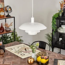 Suspension Sundet Blanc, 1 lumière