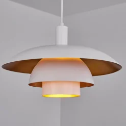 Suspension Sundet Blanc, 1 lumière