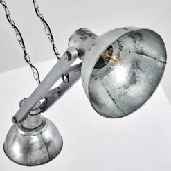 Suspension Svanfolk Gris, Rouille, 2 lumières