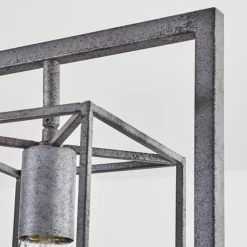 Suspension Svene Gris, Noir, 5 lumières