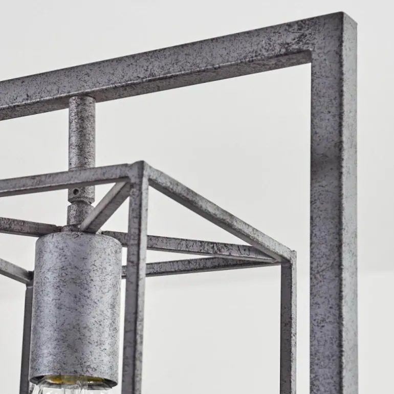 Suspension Svene Gris, Noir, 5 lumières