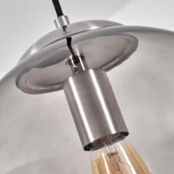 Suspension Talauta Nickel mat, 1 lumière