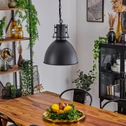 Suspension Tallaa Noir, 1 lumière