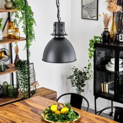 Suspension Tallaa Noir, 1 lumière