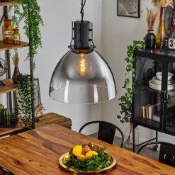 Suspension Tallaa Noir, 1 lumière