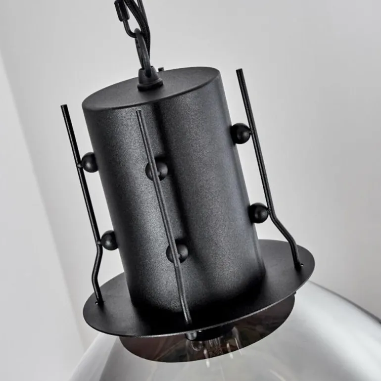 Suspension Tallaa Noir, 1 lumière