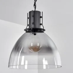 Suspension Tallaa Noir, 1 lumière