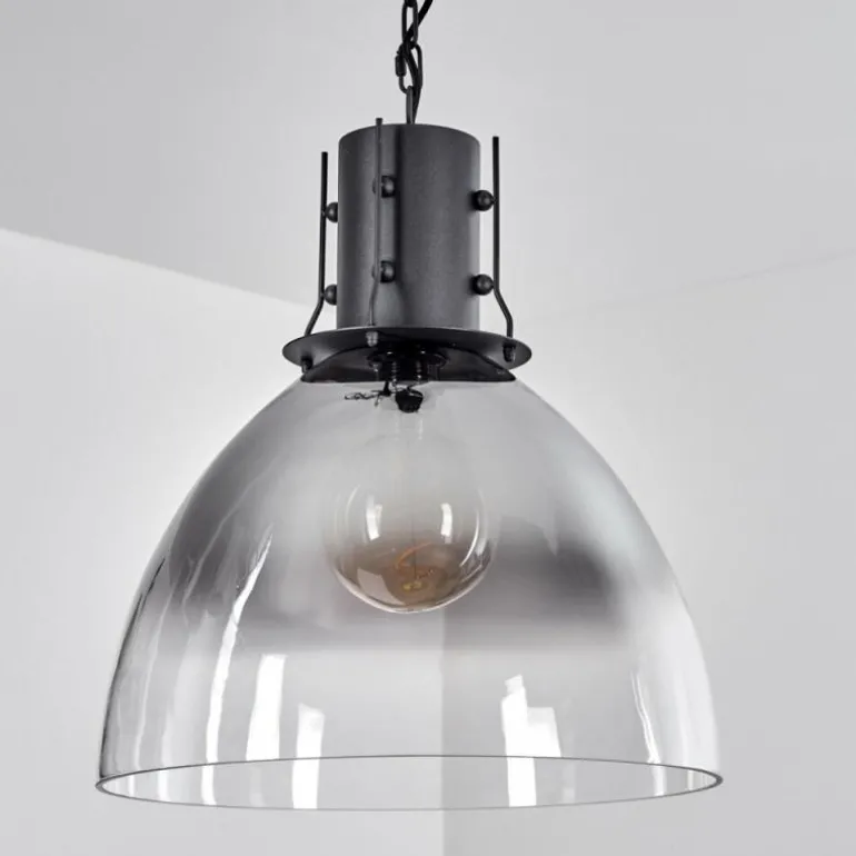 Suspension Tallaa Noir, 1 lumière