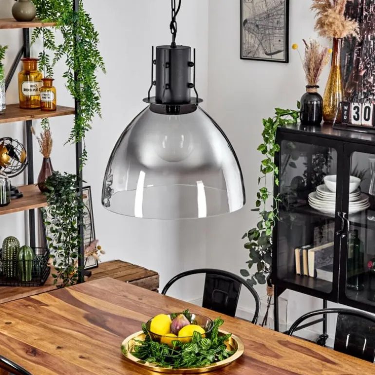 Suspension Tallaa Noir, 1 lumière