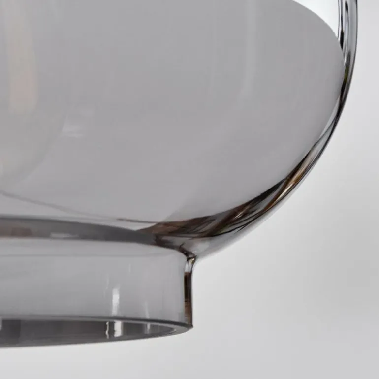 Suspension Talok Noir, 8 lumières