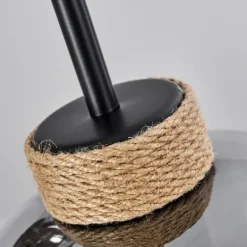 Suspension Talok Noir, 8 lumières