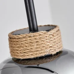 Suspension Talok Noir, 4 lumières