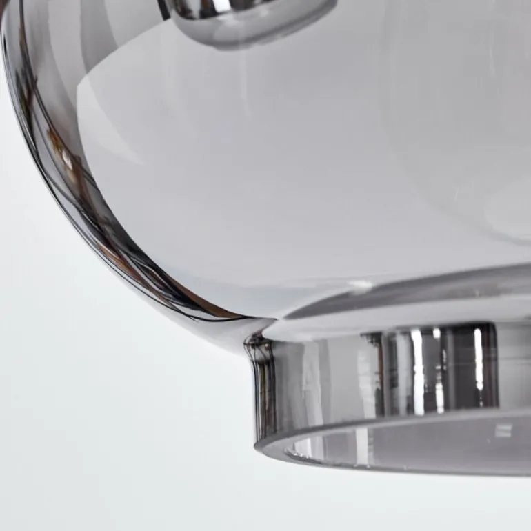 Suspension Talok Noir, 6 lumières