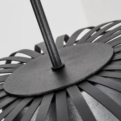 Suspension Tanakou Noir, 1 lumière