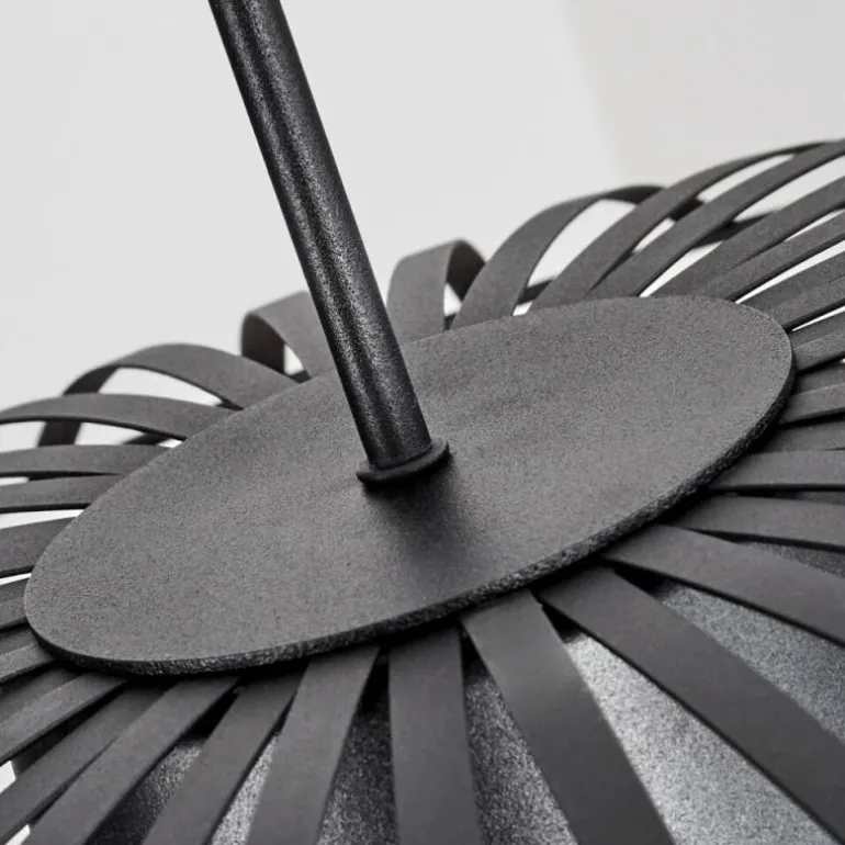 Suspension Tanakou Noir, 1 lumière