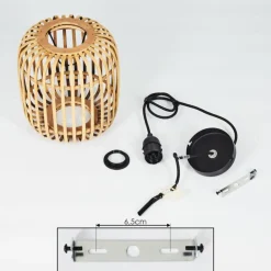 Suspension Teheran Noir, 1 lumière