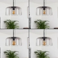 Suspension Tembotalo Chrome, 1 lumière