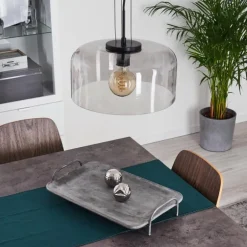 Suspension Tembotalo Chrome, 1 lumière